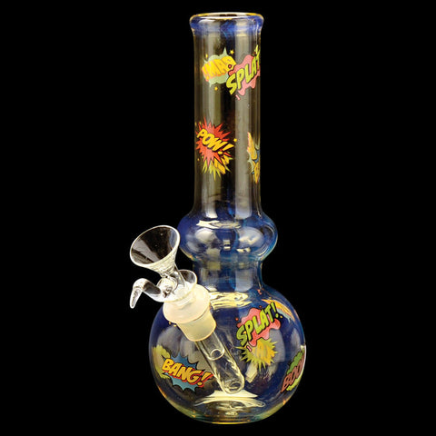 Red Eye Glass 8" Tall Colour Changing Comic Book Baby Binger Tube