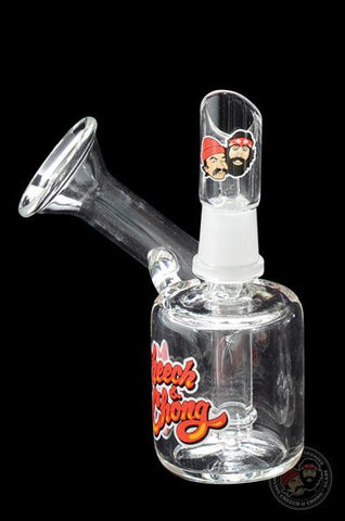 Cheech & Chong Glass Les Morpions Concentrate Bubbler