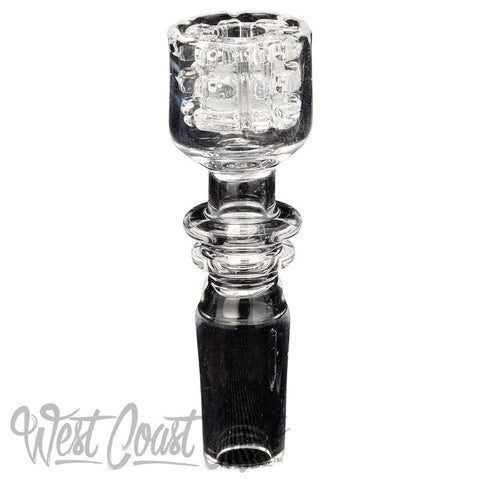 GEAR Premium 14mm Male Domeless Quartz Diamond Stack Nail