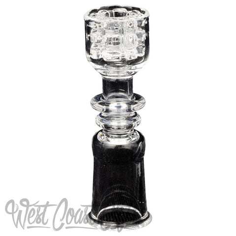 GEAR Premium 14mm Female Domeless Quartz Diamond Stack Nail