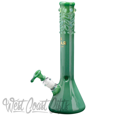 GEAR 14 Inch Tall Beaker Tube Jade Green