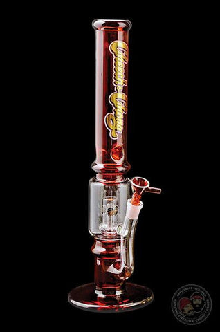 Cheech & Chong Glass 15.5 Inch Tall Framed Beaker Tube With 14mm Joint