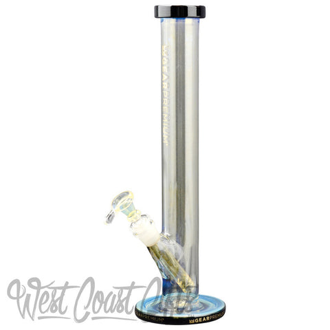 GEAR Premium 14" Tall Uptown Straight Tube Colour Change W/Black Accents