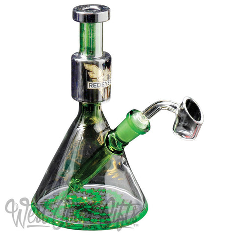 RET 7" Tall Green Alien Abduction Concentrate Bubbler