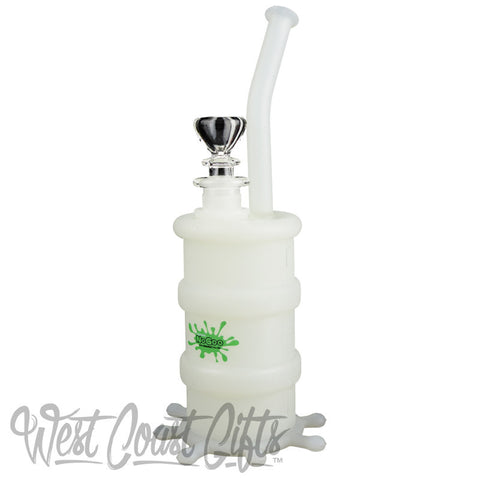 No Goo Non Stick Oil Barrel Water Pipe White