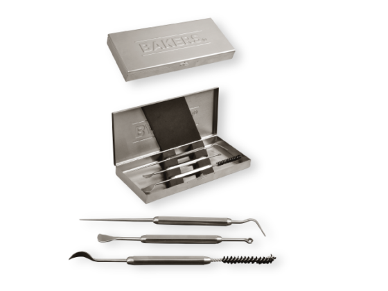 BAKERS STAINLESS STEEL PIPE TOOL KIT – Master Vapes Inc