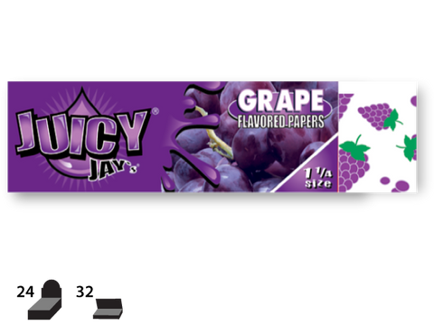 Juicy Jay's Grape Rolling Papers 1 1/4