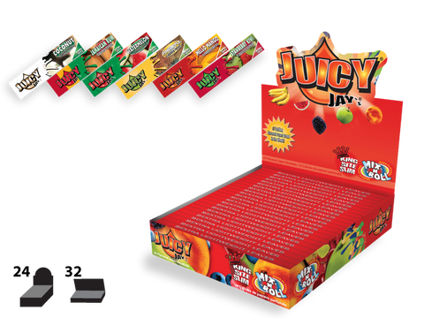 JUICY JAY’S® MIX N ROLL BOX TROPICAL MIX KS